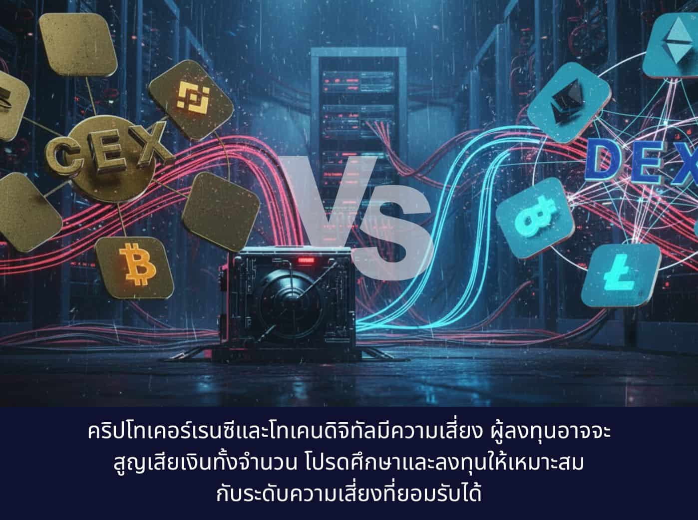 Whats the Difference Between a CEX and a DEX